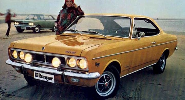 Ranger 2500GTS, en märklig Bastad byggd i Belgien främst för Benelux-marknaden.