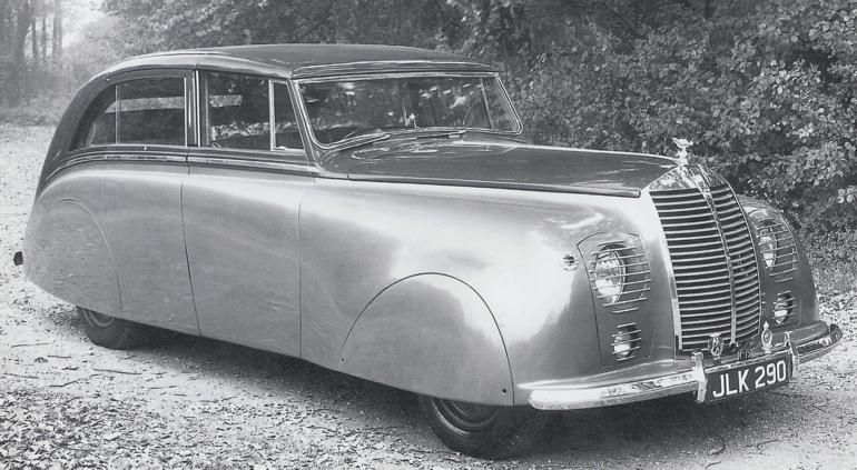 1947 rolls royce silver wraith sedan de villehooper