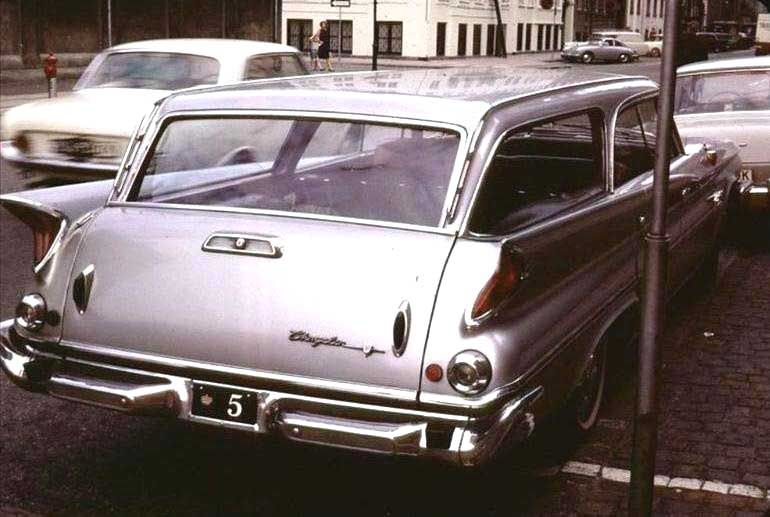 Chrysler 1960 town country wagon danish royal family