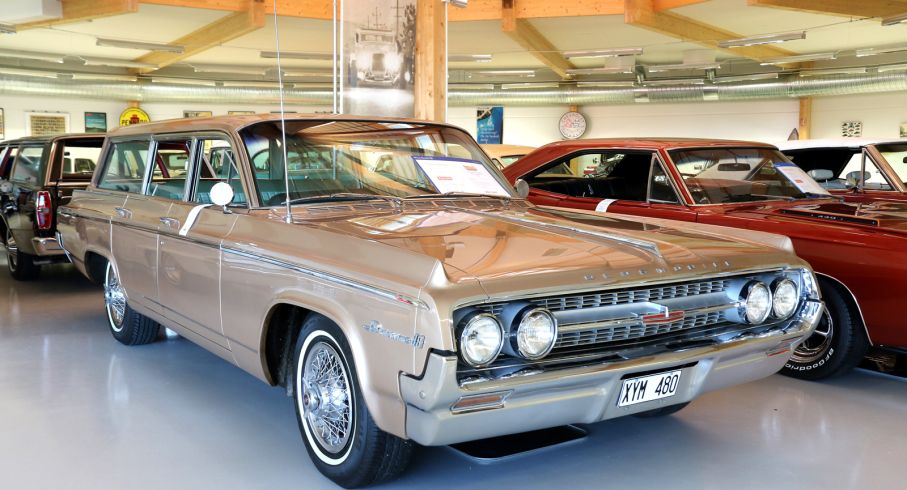 Här syns en Oldsmobile 1964.