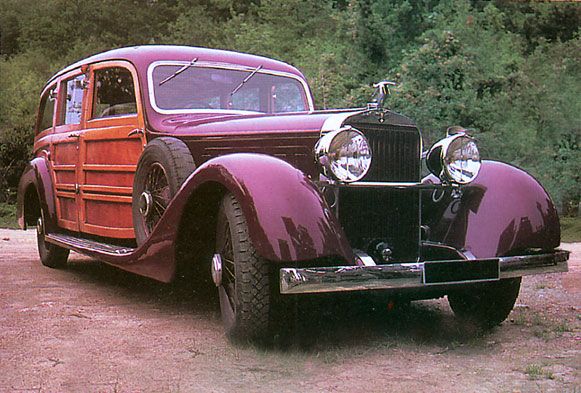 Magnifik Hispano Suiza K6 från 1935 från Franay