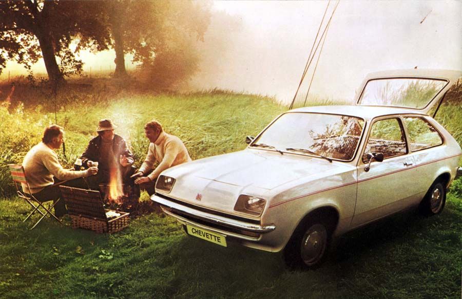 Och lite mer fiskehistorier dra på andra sidan atlanten, i England med Vauxhall Chevette 1975.