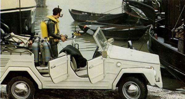 Volkswagen 181 som var lite retrostil på kübelwagen och byggdes 1968-83