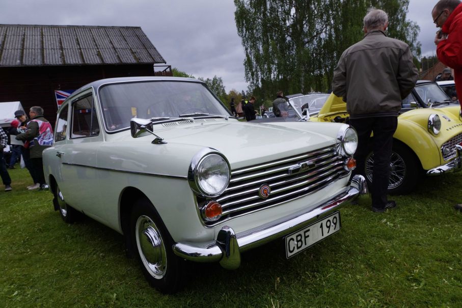 Austin A40 Futura var den första i en rad BMC-modeller med formgivning av huset Pinin Farina. En trevlig liten bil, här i Mark 2-utförande.