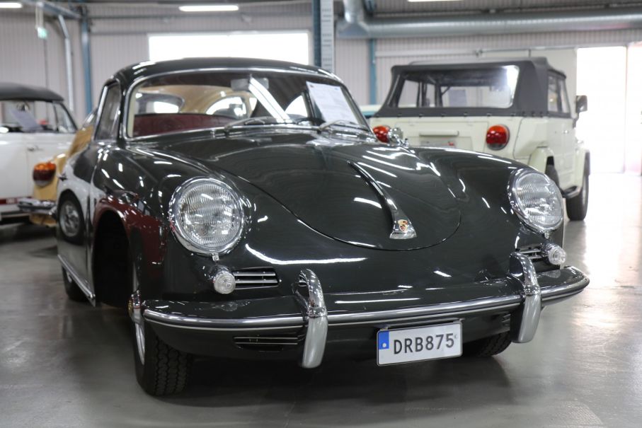 Porsche 356B 1961 med svensk bakgrund 710 000 kronor.
