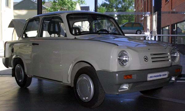 En Trabant för framtiden? Det kom inte att hända