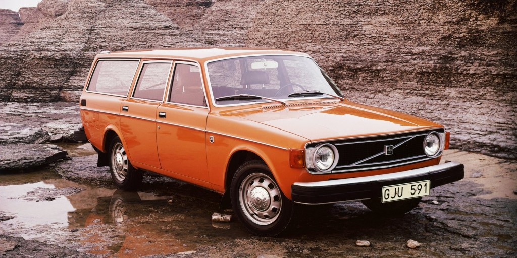 Volvo med parkbänk 50 år!