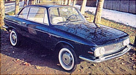 Fiat 1500 coupe av Scioneri, ritad av Michelotti 1963