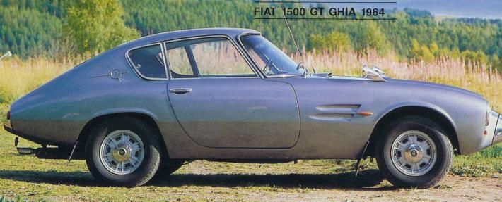 1500GT Ghia coupe 1964 byggdes i en liten serie