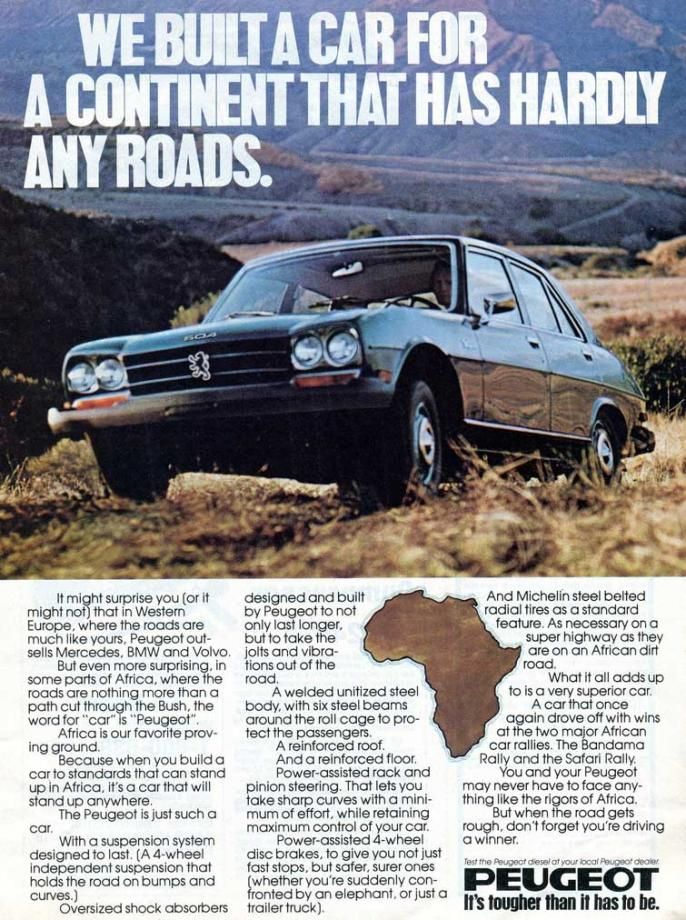 Peugeot 504 för USA