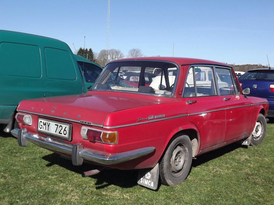 Simca 1501 från 1970, när såg ni en sådan senast? utskrotningshotad modell