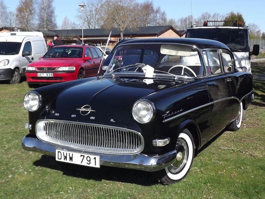 Välputsad Opel rekord 1958