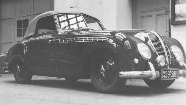 den här strömlinjeformade 327:an var en one-off från 1937