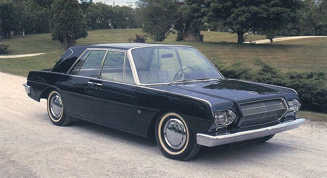 En extraordinär sedan från Studebaker signerad Brooks Stevens år 1963.