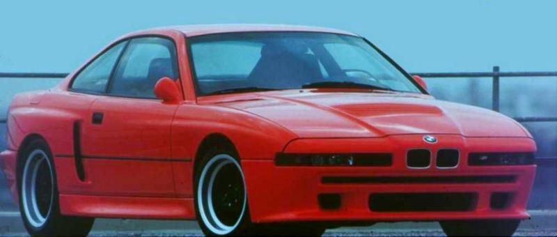 Superdräparen från München, 1991 års BMW M8 med kaross delvis kolfiber och en 550 hästars sexliters V12 borgade för prestanda på andra sidan 300km/h. Men så roligt fick BMW-köparna inte ha det och det stannade vid denna enda testvagn.