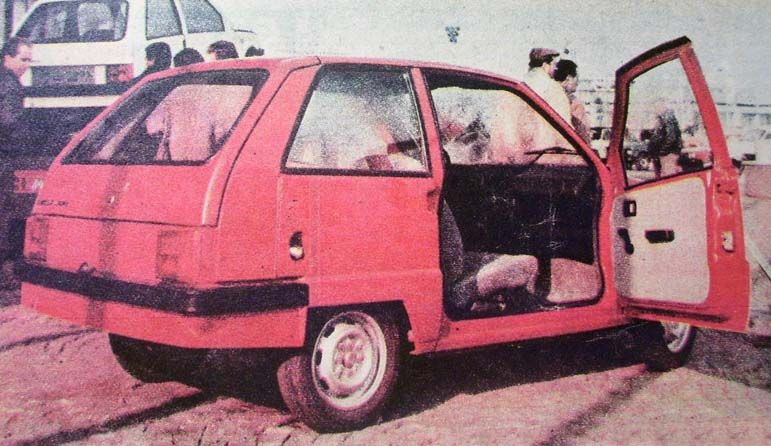 Österut igen, Dacia 500, småbilsprojekt från Rumänien 1985.